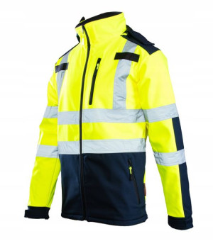 Softshell Odblaskowy Kurtka Ostrzegawcza 2xl