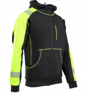Bluza z kapturem odblaskowa ostrzegawcza Rival M