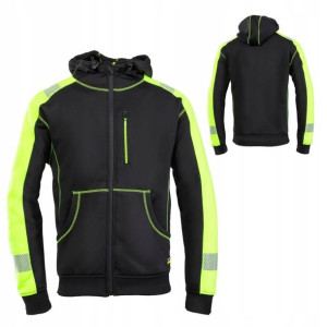 Bluza robocza odblaskowa z kapturem Benefit r.2XL