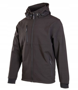 Męska Kurtka Typu Softshell Z Kapturem Bluza
