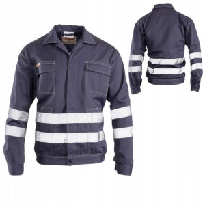 Bluza robocza mocne szwy bhp do pracy odblaskowa