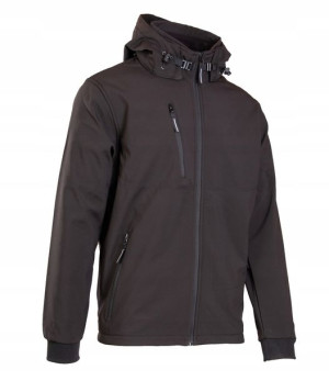 Mocna Kurtka Typu Softshell Z Kapturem Bluza Bhp