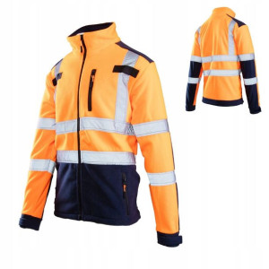 Polar roboczy mocna bluza polarowa z odblaskami