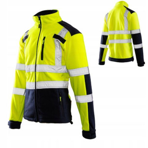 Polar roboczy mocna bluza polarowa z odblaskami