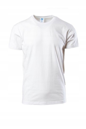T-shirt Koszulka Męska Bawełna Biała