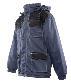 Kurtka robocza zimowa parka ocieplana szara 2XL