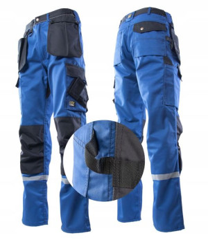 Mocne Spodnie Robocze Cordura Seven Kings Saphir