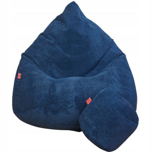 Mega Worek Sako + Gratis | Pufa Pluszowa Dot Xxxxl