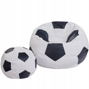 Pufa Piłka Xxxxl + Gratis | Mega Worek Sako 90x90