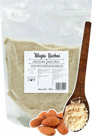 Mąka MIGDAŁOWA 500g MĄCZKA mielone MIGDAŁY