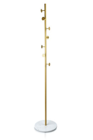 Paul Gold&marble Wieszak Stojący Na Ubrania 32.5x32.5xh174cm