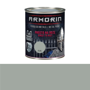 Farba antykorozyjna ARMORIN szara 7042 0.7l MOCNA I TRWAŁA 8L OCHRONY