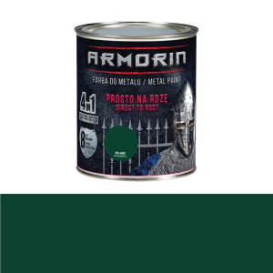 Farba antykorozyjna ARMORIN ciemny zielony 6005 0.7l MOCNA I TRWAŁA 8L OCHR
