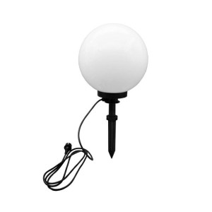 Moon kula ogrodowa wbijana biała 25cm IP44 Jumi