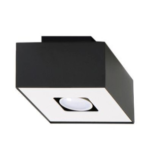 Mono lampa sufitowa czarno biała SL.0070 Sollux