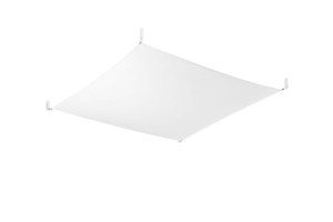 Luna lampa sufitowa biała SL.0738 Sollux