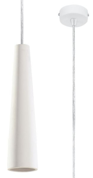 Electra lampa wisząca biała SL.0845 Sollux