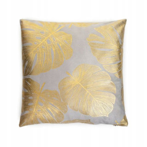 Poszewka na Poduszkę Gold Velvet Welurowa 40x40
