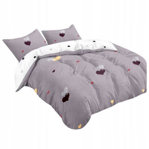 Pościel 200x220 3cz Poszewki 70x80 Melita Satyna