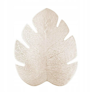 Podkładka 44x36 Dekoracyjna Monstera Złota