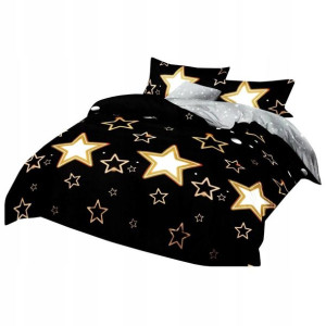 Pościel 200x220 3cz Poszewki 70x80 Melita Satyna