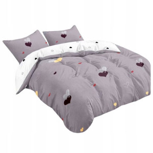 Pościel 200x220 3cz Poszewki 70x80 Melita Satyna