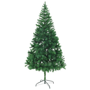 Sztuczna choinka ze stalowym stojakiem, 210 cm, 910 gałązek