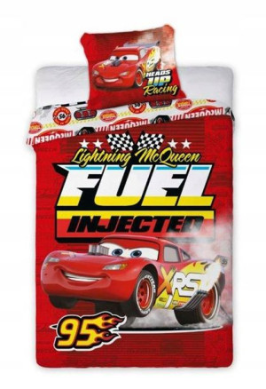 Pościel Dziecięca Bawełniana Auta Cars 160x200