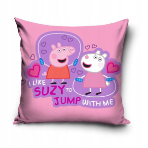 Poszewka Dziecięca na Poduszkę Świnka Peppa 40x40