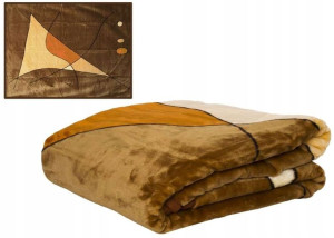 Koc Akryl Kolorowy A-732 Gruby Pled 160x210