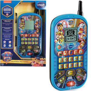 Interaktywny Telefon dla dzieci Telefonik Psi Patrol