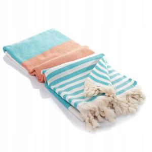 Ręcznik Plażowy Bawełniany 100x180 PERI Hamam Boho
