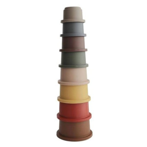 Mushie - wieża z kubeczków Stacking Tower RETRO