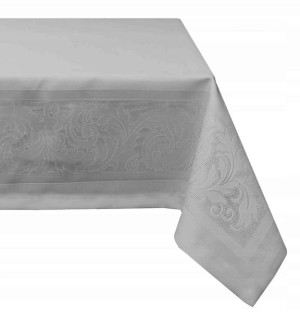 Obrus LAURA Plamoodporny Teflonowy Szary 140x300