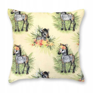 Poszewka Bawełniana 40x40 Jasiek Belluno Zebra
