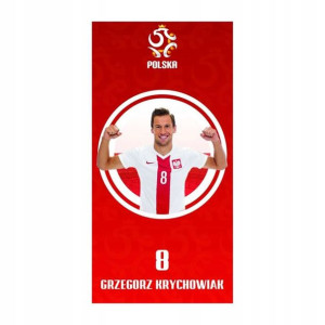 70x140 Ręcznik Kąpielowy Piłkarski PZPN Krychowiak