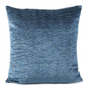 Poszewka 45x45 Dekoracyjna Welurowa Evelyne Granat
