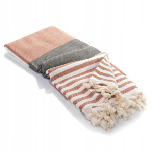 Ręcznik Plażowy Bawełniany 100x180 PERI Hamam Boho