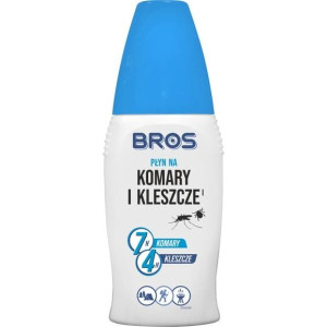 Bros, płyn na komary i kleszcze, 100 ml