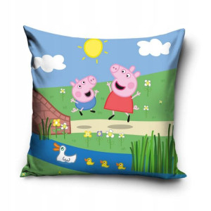 Poszewka Dekoracyjna Dziecięca Świnka Peppa 40x40