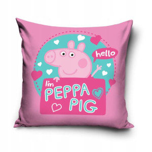 Poszewka Dekoracyjna Dziecięca Świnka Peppa 40x40