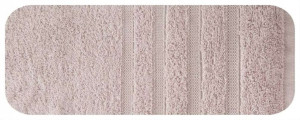 Ręcznik 50x90 Łazienkowy Jade 500 g/m2 Pudrowy