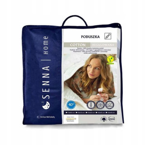 Poduszka 40x40 COTTON Perkal 100% Bawełna Ingeo