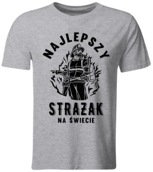 Koszulka Najlepszy Strażak Na Świecie, Roz. Xl