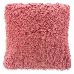 Poszewka na Poduszkę Shaggy Celia 40x40 Koralowa