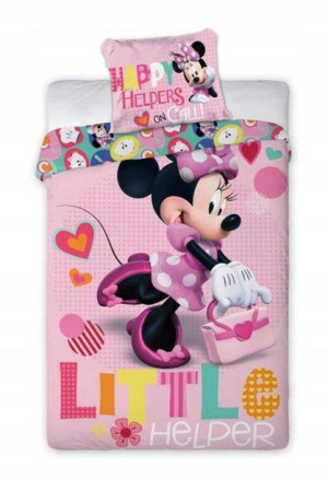 Pościel Dziecięca Myszka Minnie Mouse 160x200 2cz