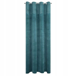 Zasłona 140x250 Gotowa Velvet Karina2 na Przelotki