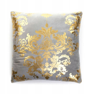 Poszewka na Poduszkę Gold Velvet Welurowa 40x40