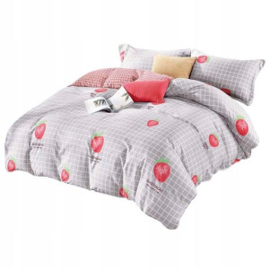 Pościel 200x220 4cz Poszewki 70x80 Melita Satyna
