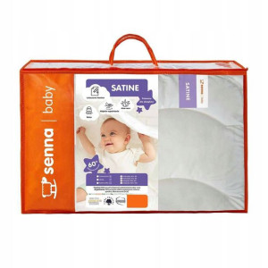Komplet Zestaw SATINE 90x120 Kołdra + Poduszka